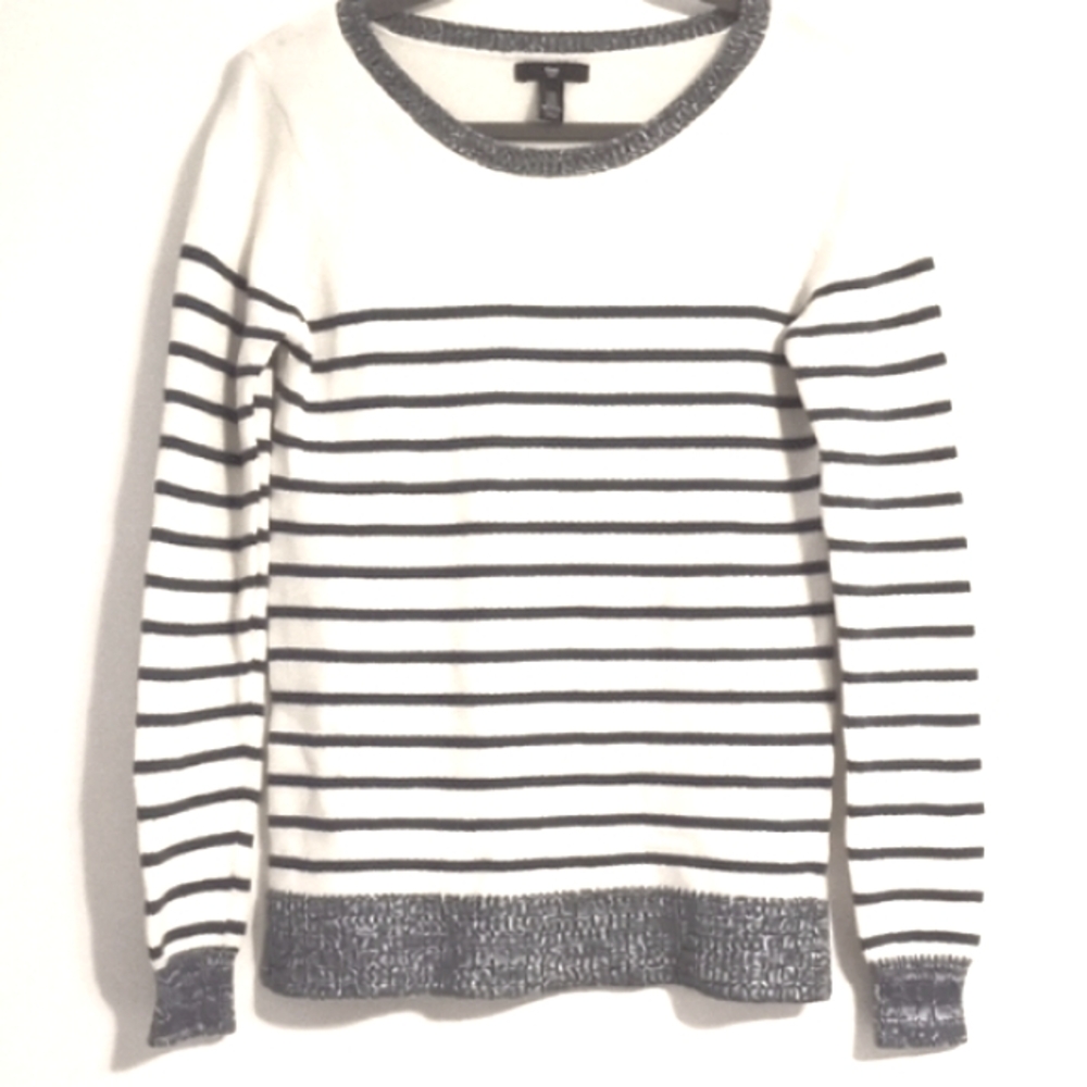 GAP Blue & White Cotton Blend Sweater in Size XS